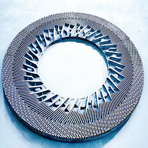 Refiner Plate for MDF Mill