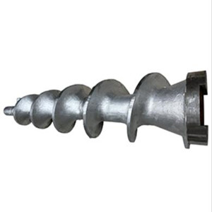 Chipper Plug Screw Feeder Shaft for MDF HDF Production