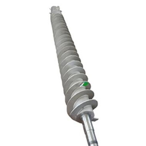 Chipper Plug Screw Feeder Shaft for MDF HDF Production